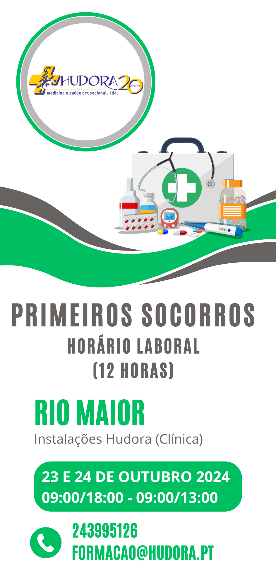 Formação Primeiros Socorros 23 e 24/10/2024