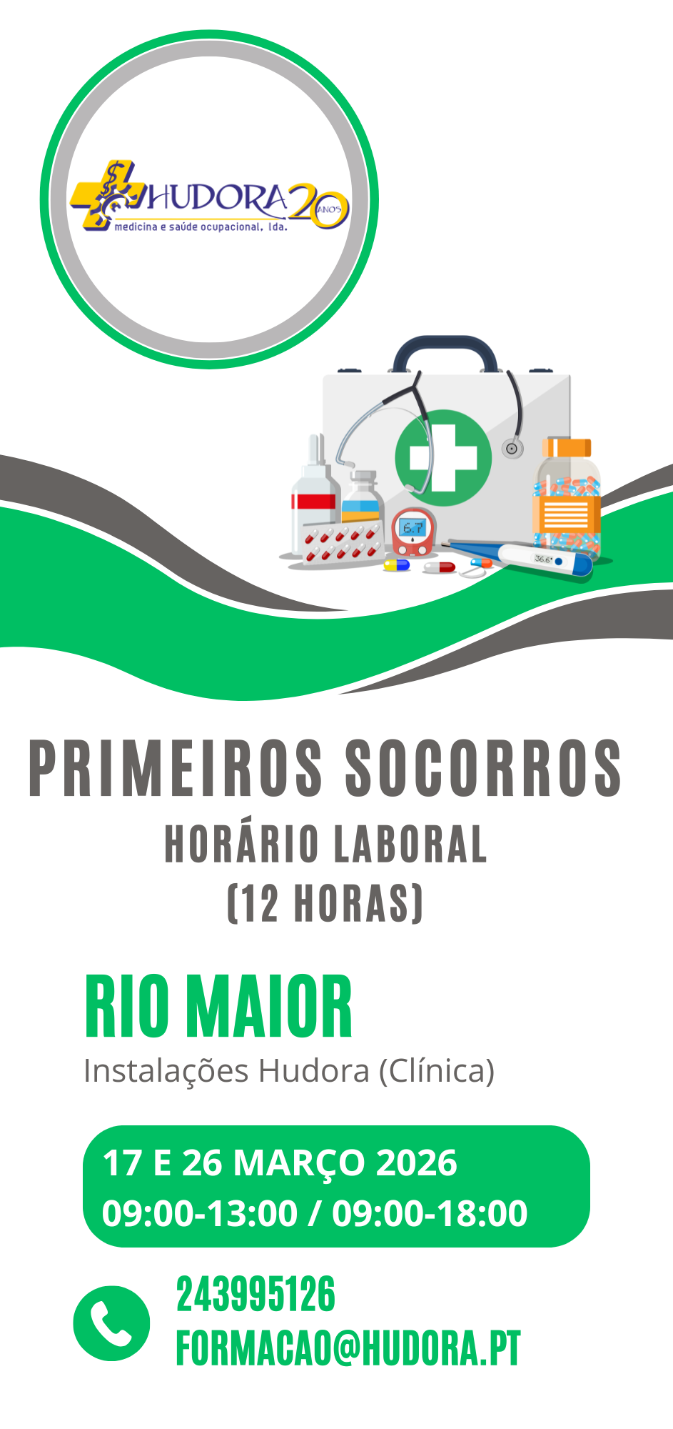 Formação Primeiros Socorros Março 2026